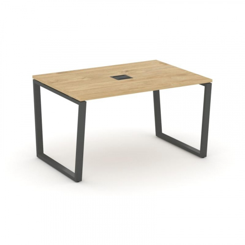 Style Project Стол переговорный SN-6T2.SPRG-002 Акация Лорка/Металл Антрацит/Заглушка Металл Антраци фото 22