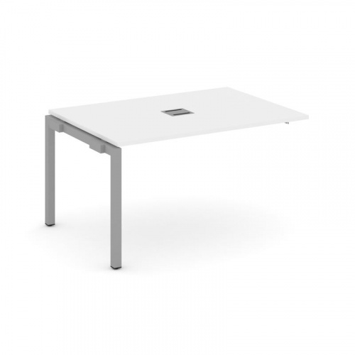 Style Project Проходной наб. элем. перег. стола SN-5P.NSPRG-004 Тиквуд Светлый/Металл Белый 1580*980 фото 13