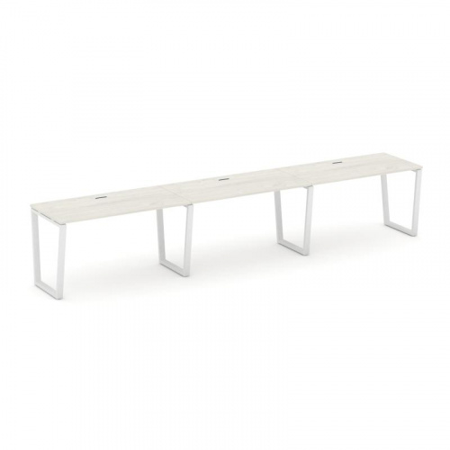 Style Project Рабочая станция 1 сторон. SN-6T2.ORS-054 Акация Лорка/Металл Антрацит/Заглушка Пластик фото 13