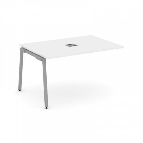 Style Project Проходной наб. элем. перег. стола SN-4A.NSPRG-003 Белый/Металл Белый 1380*980*750 фото 10