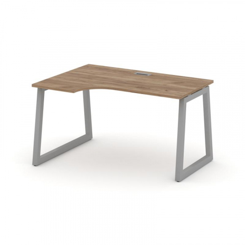 Style Project Стол рабочий эргоном. SN-5T1.SPA-022(L) Акация Лорка/Металл Антрацит/Заглушка Пластик фото 10