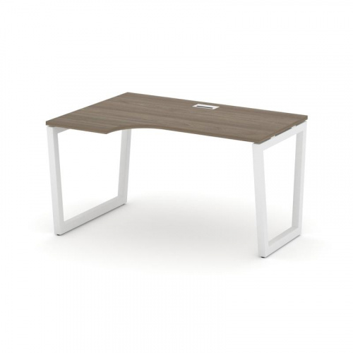 Style Project Стол рабочий эргоном. SN-5T2.SPA-011(L) Акация Лорка/Металл Антрацит/Заглушка Пластик фото 15