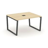 Style Project Стол переговорный SN-6T2.SPRG-034 Акация Лорка/Металл Антрацит/Заглушка Металл Антраци