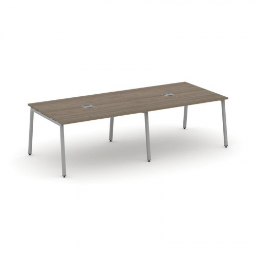 Style Project Стол переговорный SN-4A.SPRG-042 Белый/Металл Антрацит 2360*1180*750