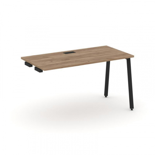 Style Project Стол-приставка к опор. элем. SN-4A.OPRS-023 Дуб Табак/Металл Антрацит 1380*800*750 фото 10