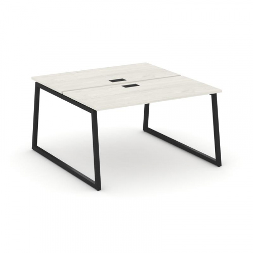 Style Project Рабочая станция 2-х сторон. SN-4T1.DRS-023 Акация Лорка/Металл Антрацит/Заглушка Пласт фото 7