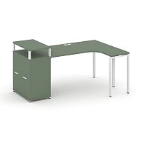 Стол эргономичный с опорным распашным шкафом Concept CN.SA-212(R)