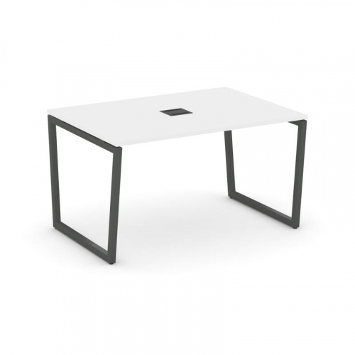 Style Project Стол переговорный SN-4T2.SPRG-002 Акация Лорка/Металл Антрацит/Заглушка Металл Антраци фото 26