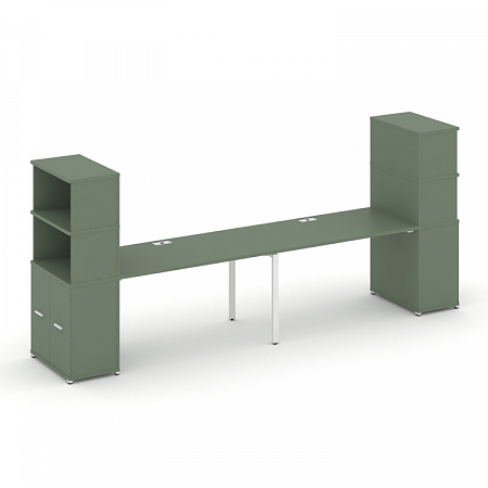 Бенч-система с опорными распашными шкафами Concept CN.ORS-229