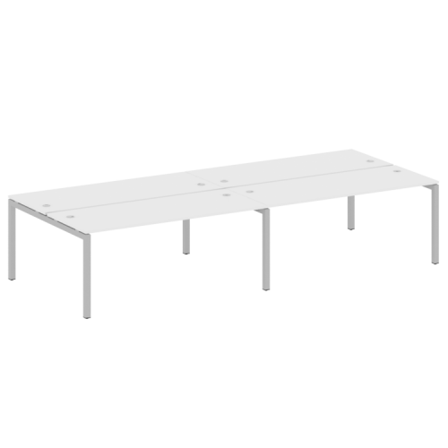 Бенч-система на 4 места на П-обр. м/к Metal System Quattro 50БП.СМ-4.5  фото 14