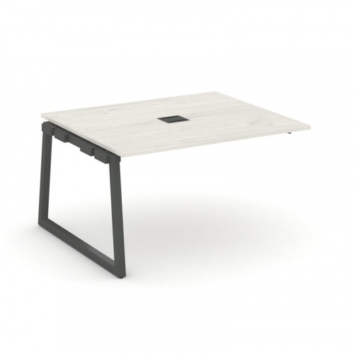 Style Project Проходной наб. элем. перег. стола SN-5T1.NSPRG-034 Акация Лорка/Металл Антрацит/Заглуш фото 24