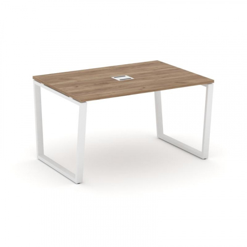 Style Project Стол переговорный SN-6T2.SPRG-002 Акация Лорка/Металл Антрацит/Заглушка Металл Антраци фото 11