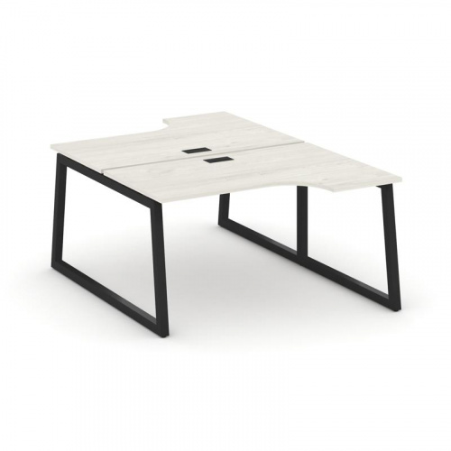 Style Project Рабочая станция эргоном. SN-5T1.DRPA-022 Акация Лорка/Металл Антрацит/Заглушка Пластик фото 8