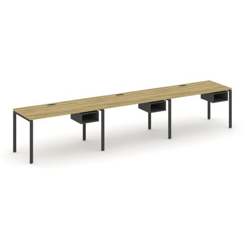 Бенч-система на 3 места с подвесными тумбами Concept CN.ORS-124 фото 4
