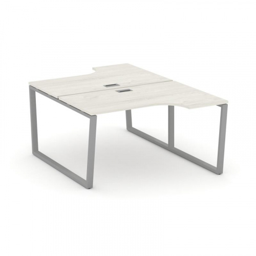 Style Project Рабочая станция эргоном. SN-6T2.DRPA-022 Акация Лорка/Металл Антрацит/Заглушка Пластик фото 12