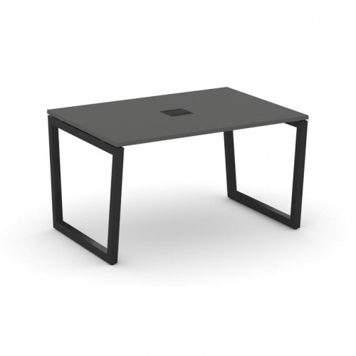 Style Project Стол переговорный SN-5T2.SPRG-003 Акация Лорка/Металл Антрацит/Заглушка Металл Антраци фото 6