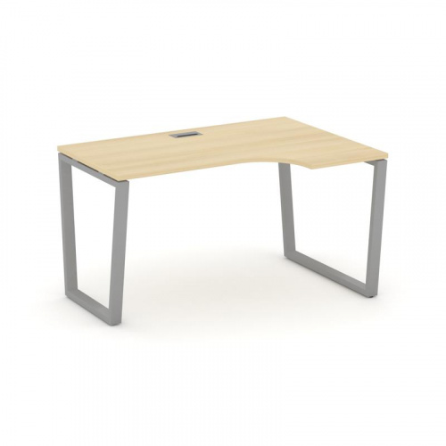 Style Project Стол рабочий эргоном. SN-6T2.SPA-022(R) Акация Лорка/Металл Антрацит/Заглушка Пластик фото 20