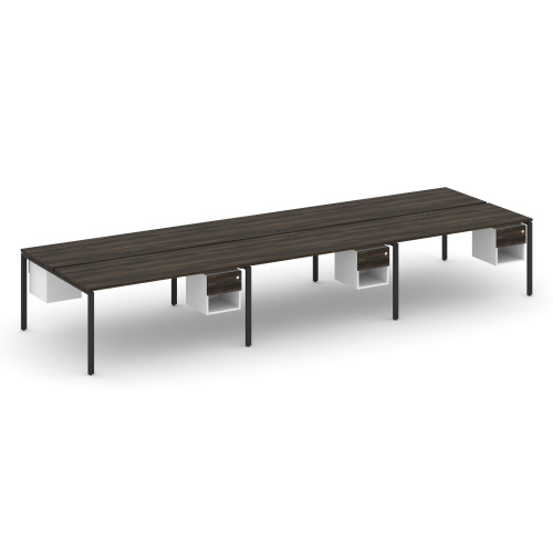 Бенч-система на 6 мест с подвесными тумбами Concept CN.DRS-160 фото 9
