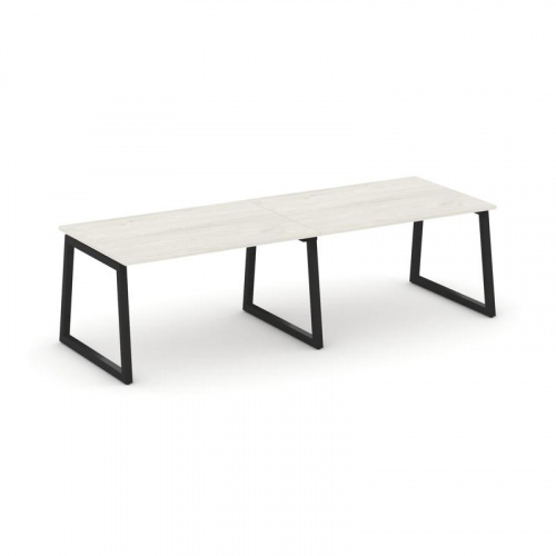 Style Project Стол переговорный SN-5T1.SPRG-013.3 Акация Лорка/Металл Антрацит 2760*980*750 фото 4