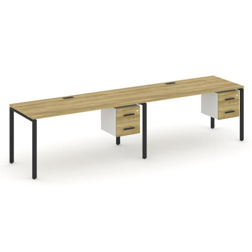 Бенч-система на 2 места с подвесными тумбами Concept CN.ORS-116 фото 6