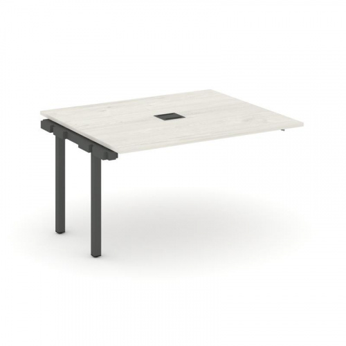 Style Project Проходной наб. элем. перег. стола SN-5P.NSPRG-033 Белый/Металл Белый 1380*1180*750 фото 3