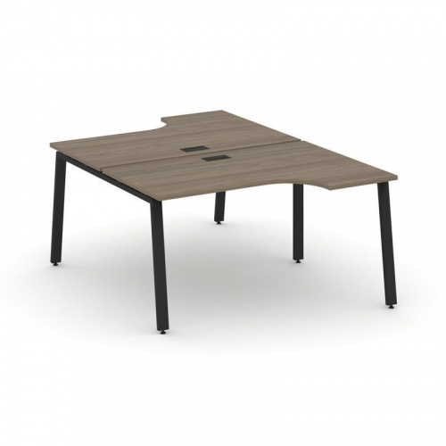 Style Project Рабочая станция эргоном. SN-6A.DRPA-021 Акация Лорка/Металл Белый 1380*1632/1992*750 фото 10