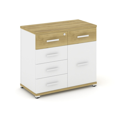 Тумба приставная с 5 ящиками Concept CN.TSP-016 W фото 3