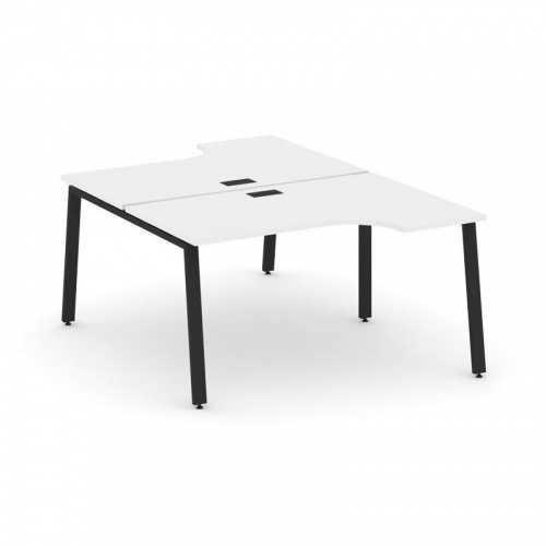 Style Project Рабочая станция эргоном. SN-6A.DRPA-021 Акация Лорка/Металл Белый 1380*1632/1992*750 фото 11