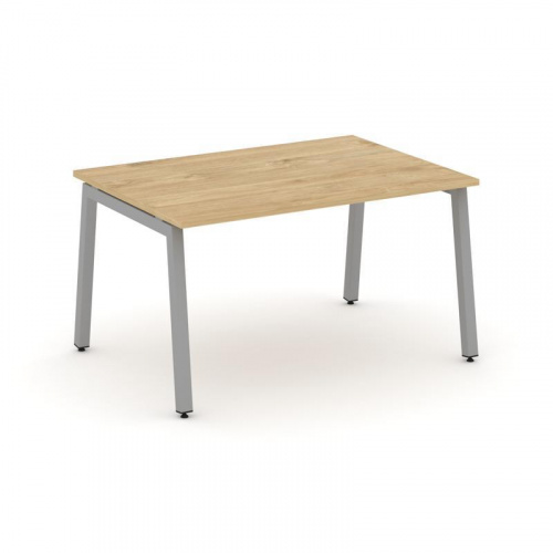 Style Project Стол переговорный SN-5A.SPRG-002.3 Дуб Наварра/Металл Белый 1180*980*750 фото 8