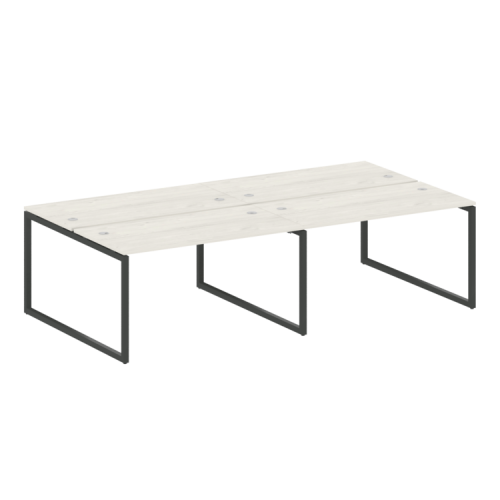 Бенч-система на 4 места на О-обр. м/к Metal System Quattro 40БО.СМ-4.3  фото 11