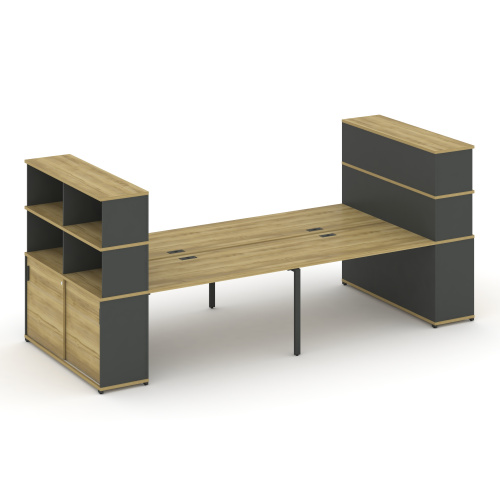 Бенч-система с опорными шкафами-купе Concept CN.DRS-286 фото 4