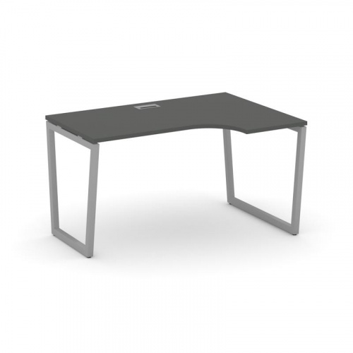 Style Project Стол рабочий эргоном. SN-4T2.SPA-012(R) Акация Лорка/Металл Антрацит/Заглушка Пластик фото 17