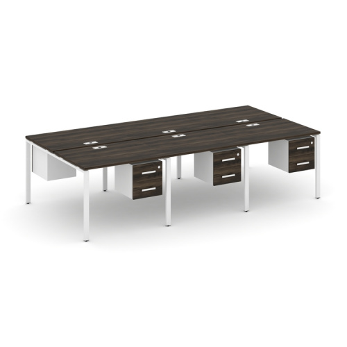 Бенч-система на 6 мест с подвесными тумбами Concept CN.DRS-153 фото 10