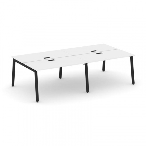 Style Project Рабочая станция 2-х сторон. SN-5A.DRS-033 Дуб Наварра/Металл Белый 2760*1232*750 фото 10