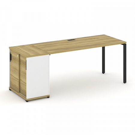 Стол офисный с опорным шкафом-купе Concept CN.SP-236