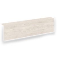 Накладка на 2 модуля с подсветкой прямая высокая Onix O.R-NP.V-158.2.S