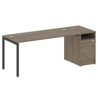 Бенч-система с тумбой на П-обр. м/к Metal System Quattro 40БП.РС-СТП-1.4