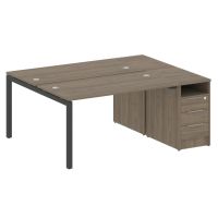 Бенч-система с тумбой на П-обр. м/к Metal System Quattro 50БП.РС-СТП-2.3